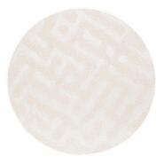 Hamza Round Rug Neutral Extra Large