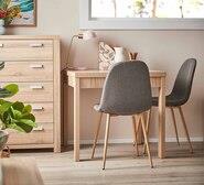 Havana 2 Seater Dining Set With Samba Chairs Grey