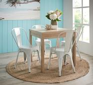 Havana 4 Seater Dining Set With Replica Tolix 2.0 Chairs Black