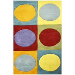 Jade Handmade Kids Wool Rug, 80x150cm