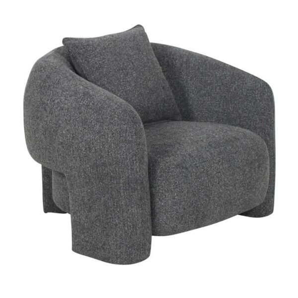 Jam Armchair - Coral Charcoal by Interior Secrets - AfterPay Available