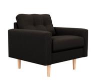 Jazz Armchair Grey 1 Seater