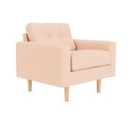 Jazz Armchair Pink 1 Seater