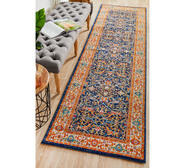 Jillian Runner Rug Orange Extra Large