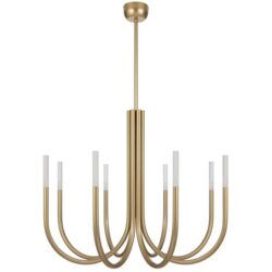 Joshua Iron LED Chandelier, Gold