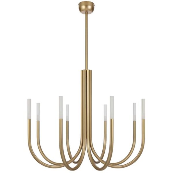Joshua Iron LED Chandelier, Gold