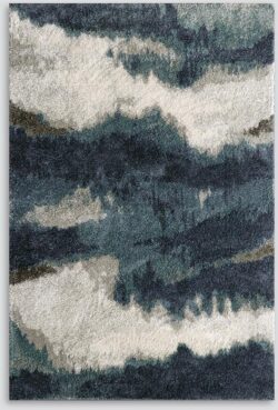 Landon 160x230 Rug - Blue/Cream