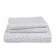 Lane Linen Organic Cotton Queen Quilt Cover Set Grey