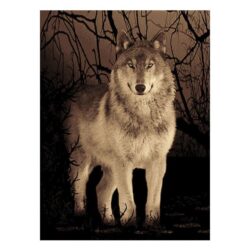 Legacy Wolf Modern Rug/Wall Art, 200x290cm