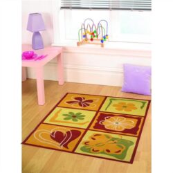 Leilani Designer Kids Wool Rug, 110x160cm