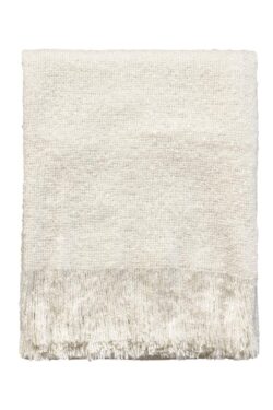 Limon Clara Acrylic Throw - Cream
