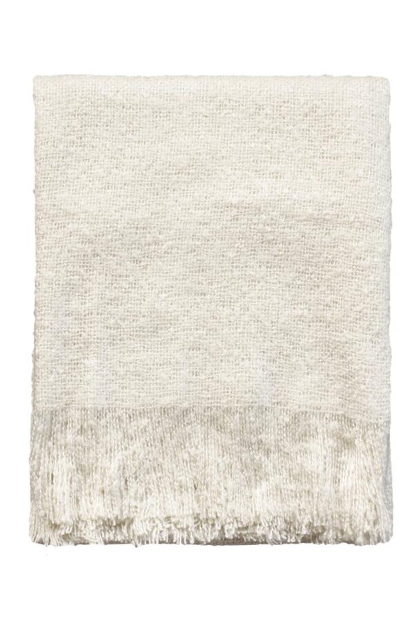 Limon Clara Acrylic Throw - Cream