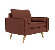 Lisbon Armchair Bancroft Merlot 1 Seater