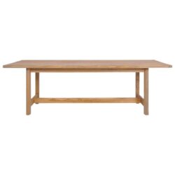 Longueville Teak Timber Outdoor Dining Table, 250cm