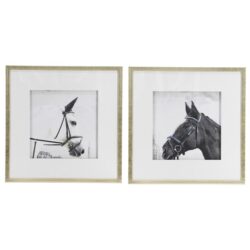 Lyon 2 Piece Framed Wall Art Print Set, 56cm
