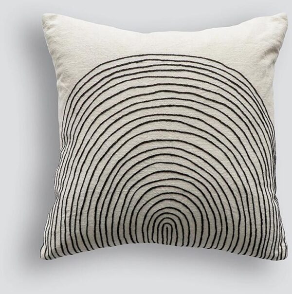 Merrick Cushion - Ecru