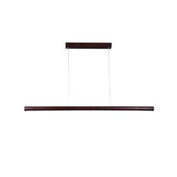Meya Modern Sleek CCT LED Hanging Pendant Light Lamp Small Walnut