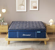 Midnight Pocket Spring Queen Mattress Blue