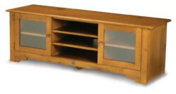 Mill-Yard Large Entertainment Unit - Aged Pine
