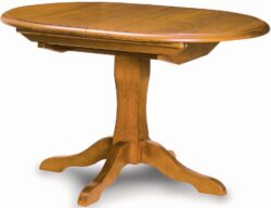 Mill-Yard Small Oval Extension Table - Aged Pine