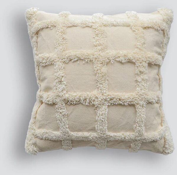 Mondrian Cushion - Ecru