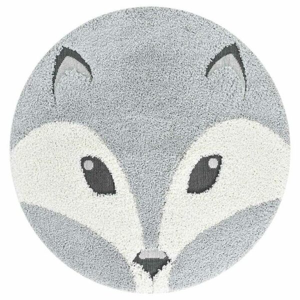 Mr&Mrs Fox Kids Round Rug, 120cm