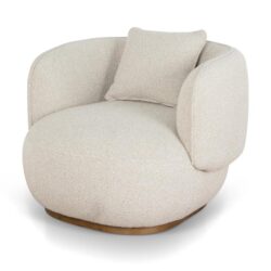 Mylo Armchair - Cream Beige by Interior Secrets - AfterPay Available