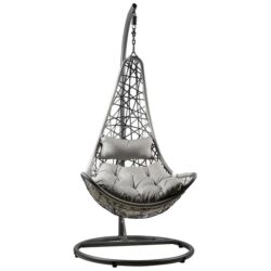 Nuku Resin Wicker & Steel Indoor / Outdoor Hanging Swing Chair