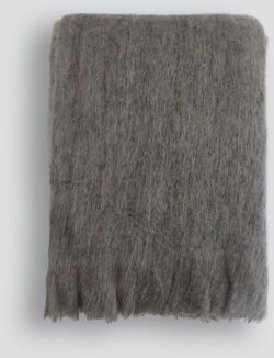 Ollo Fiesta Charcoal 125x150cm Throw