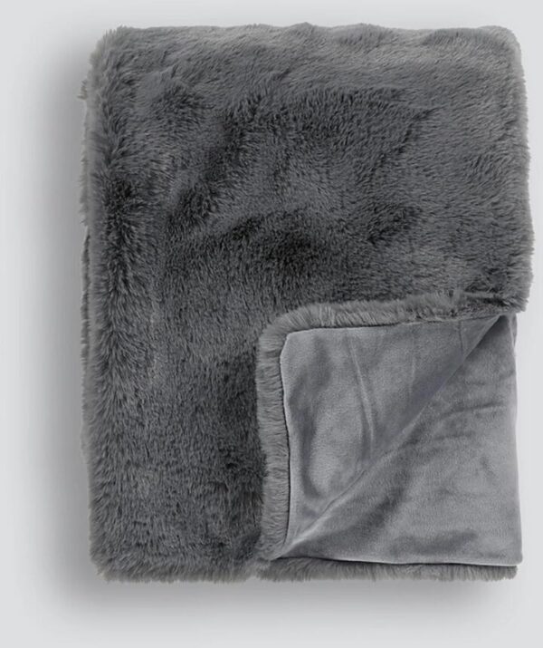 Ollo Luxe Throw - Slate