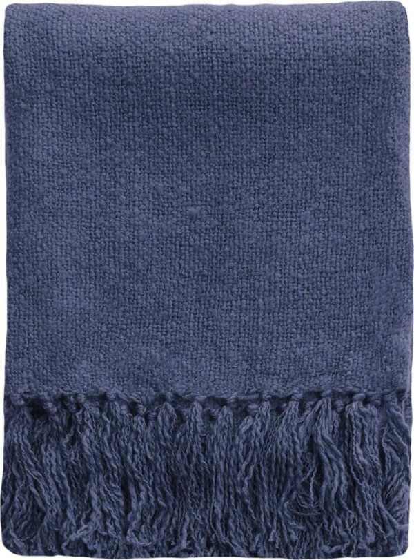 Ollo Serenade Throw - Ink Blue