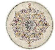 Percy Round Rug Neutral Medium