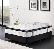 Pip Organic Single Plush Mattress White