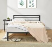 Piper King Metal Bed Frame Black