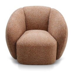 Plushpeak Armchair - Tropical Orange by Interior Secrets - AfterPay Available