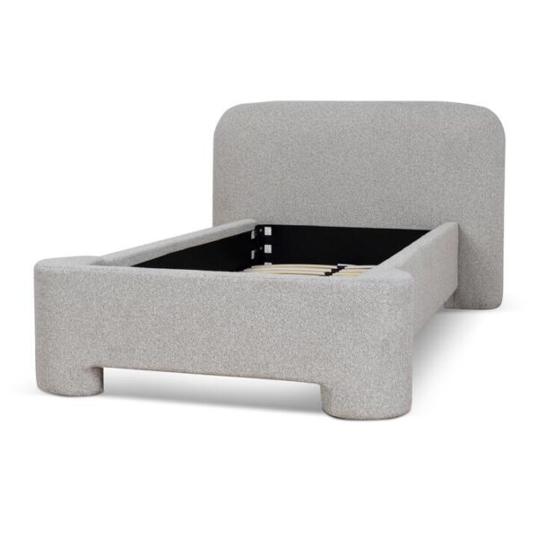 Reko Single Bed Frame - Clay Grey by Interior Secrets - AfterPay Available