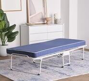 Rollway Single Guest Bed Frame White