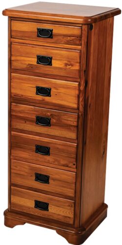 Rutherford 7 Drawer Lingerie Chest - Matte
