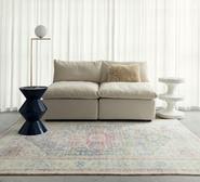 Seri Medallion Washable Rug Pink Large
