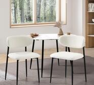 Set Of 2 Freda Dining Chairs Black