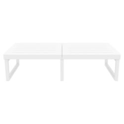 Siesta Mykonos Outdoor Coffee Table, 130cm, White