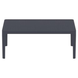 Siesta Sky Commercial Grade Indoor / Outdoor Coffee Table, 100cm, Anthracite
