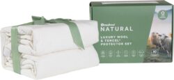 Sleepyhead Natural Luxury Wool & Tencel Mattress Protector Set - Super King