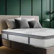 Slumber Bliss Queen Mattress White