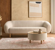 Swell 3 Seater Sofa Neutral