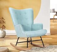 Trilby Rocking Armchair Blue