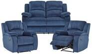 Venice 2 Seater Recliner & 2 Reclining Armchairs Sofa Set