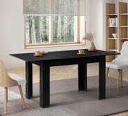 Amberdale 6 Seater Extendable Dining Table Black