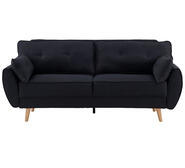 Ardel 3 Seater Sofa Bed Black