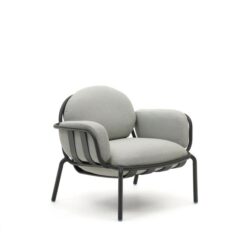 Cena Fabric Outdoor Armchair - Grey & Graphite by Interior Secrets - AfterPay Available